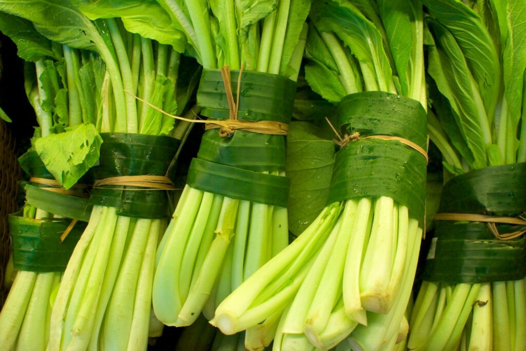 Gemüse Supermarktkunden