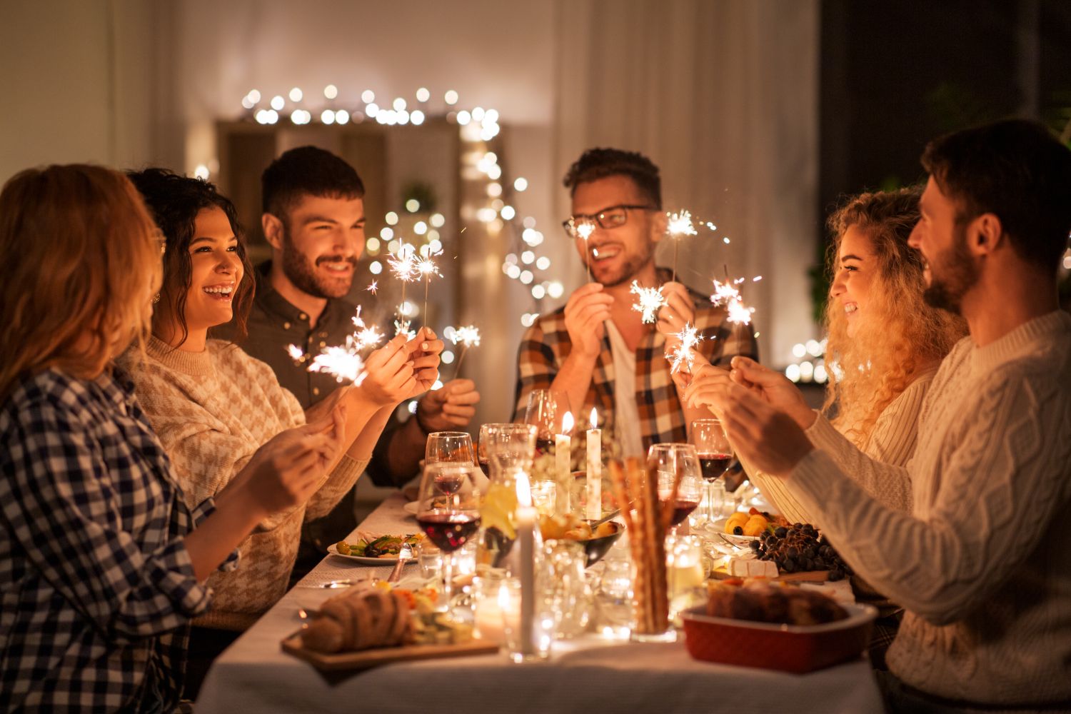 Silvester-Party ohne Stress: Snacks und Getränke bequem nach Hause